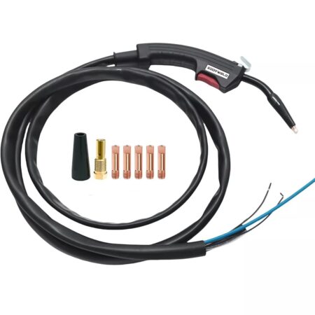 8ft Mig Gun Fit Lincoln Century FC 90 Flux-Cored Wire-Feed Welder Consumables