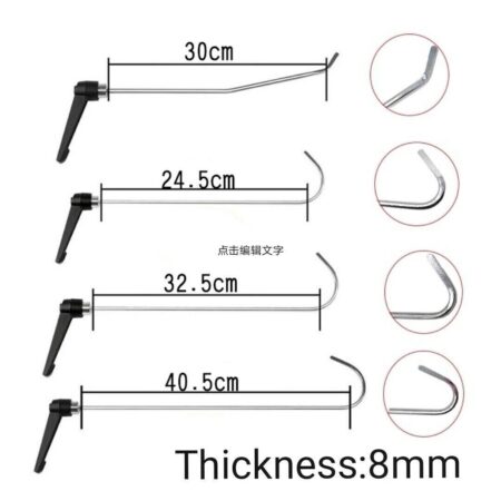 Adjustable Swivel Handle Car Paintless Dent Repair Tool, Hook, Push-Pull Hook
