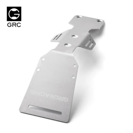 Chassis Front Guard Plate Protective Board Stainless Steel for Traxxas UDR