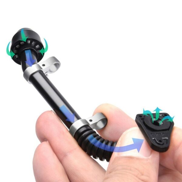 Classic Snorkel Air Intake Pipe For 1/10 RC Car Crawler Traxxas TRX-4 Defender - Image 6