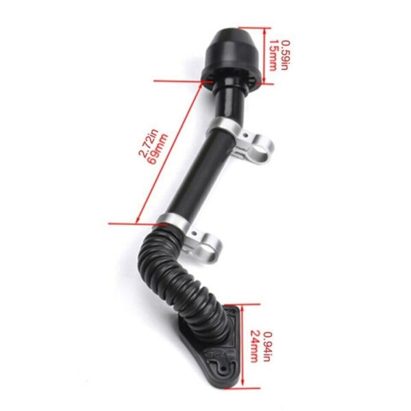 Classic Snorkel Air Intake Pipe For 1/10 RC Car Crawler Traxxas TRX-4 Defender - Image 7