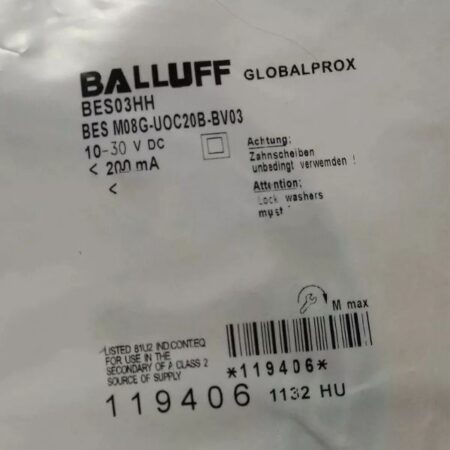 FOR BES M08MG-UOC20B-BV03 BALLUFF Sensor Proximity Switch