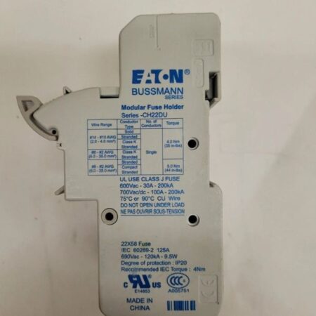 FOR BUSSMANN CH222DU Fuse Holder Socket 1PC