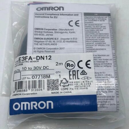 FOR E3FA-DN12 OMRON Photoelectric Sensor Switch E3FADN12