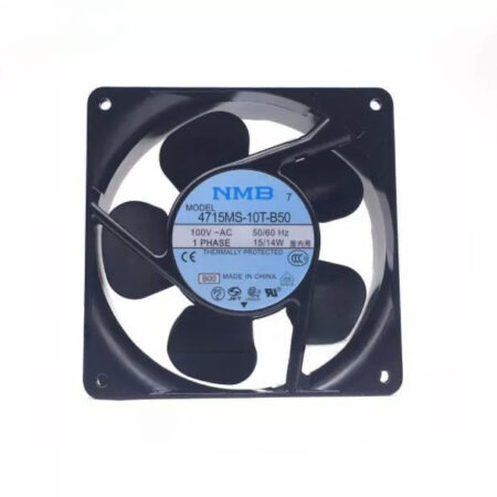 For NMB 4715MS-10T-B50 AC 100V 15/14W 1Phase 120*120*38mm Cabinet Cooling Fan
