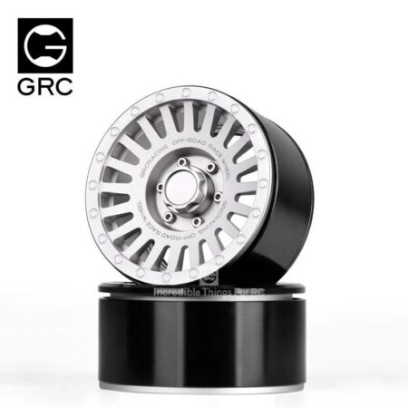 GRC RC 2.2 inch G53 simulation climbing tire clamp wheels SCX10 RR10 VP VS4 2PCs