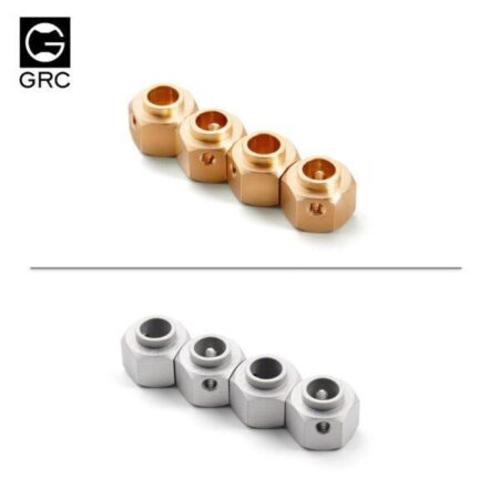 Hex 8/10mm Wheel Hubs Extended Adapter/Nuts for 1/10 RC Traxxas TRX4 TRX6