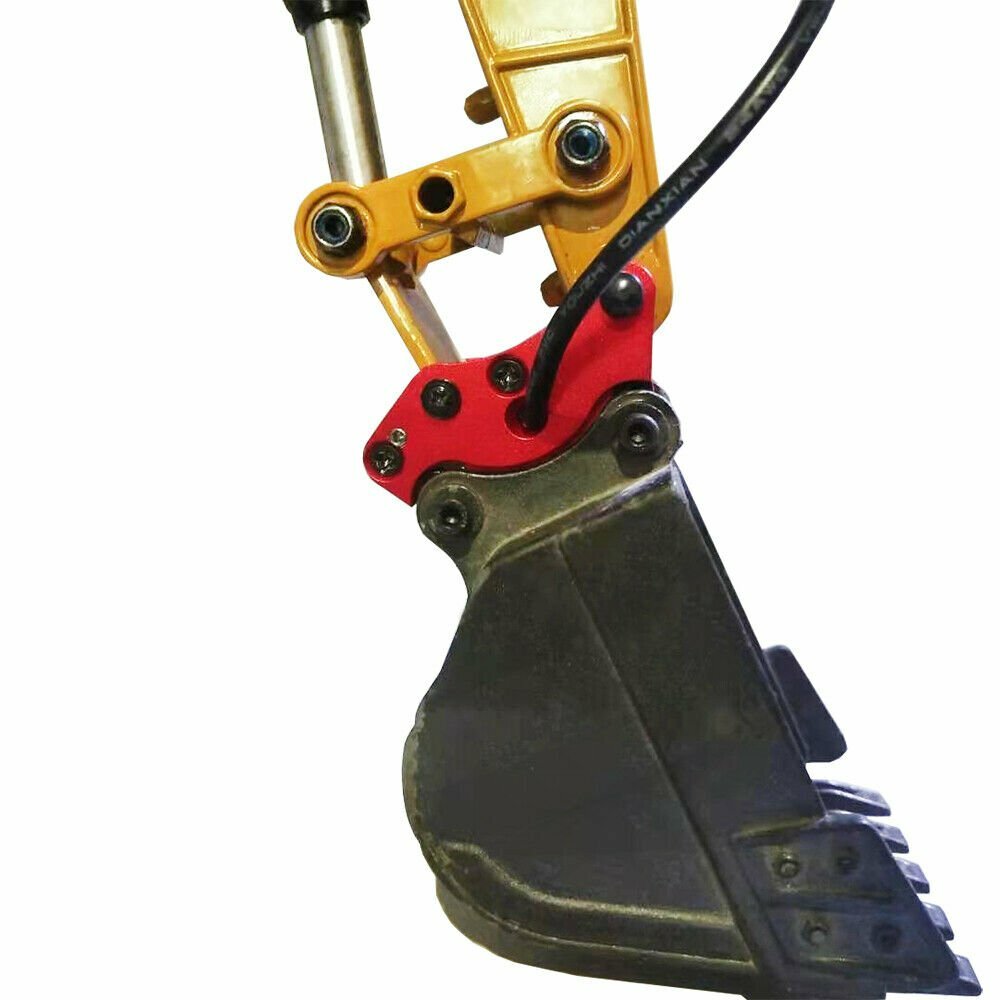 Metal Excavator Automatic Bucket Changer for Huina 580 RC Car Excavator Parts US - Image 5