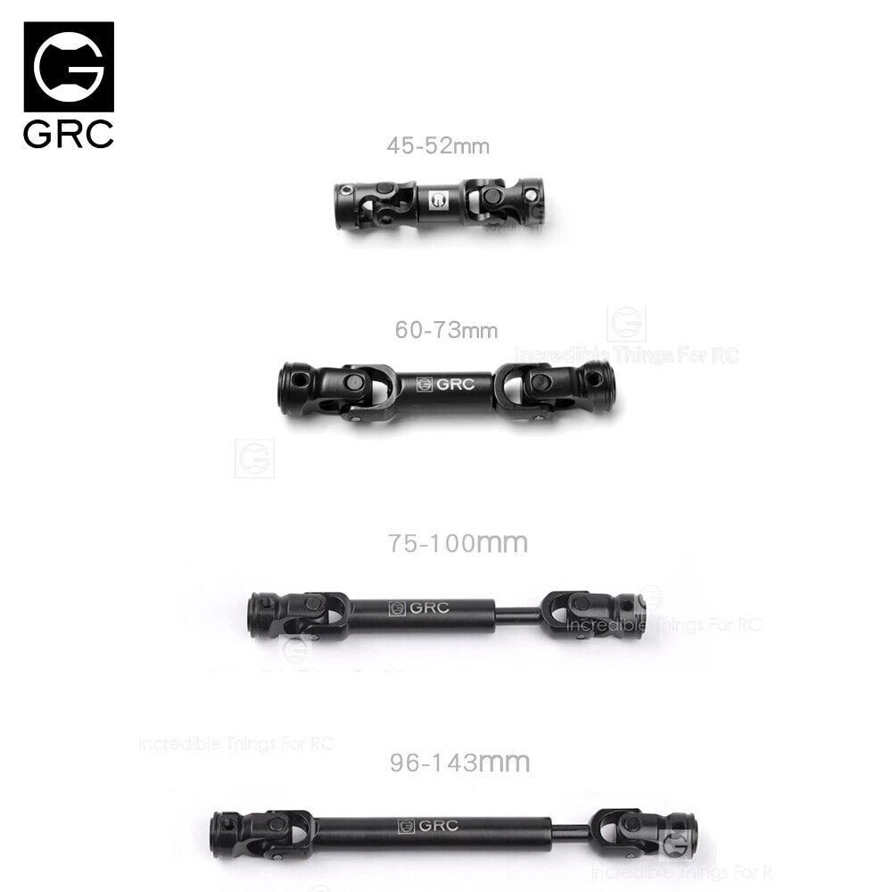 Metal Steel Transmission Driver Shaft GRC G2 CVD 45-143mm 1/10 RC Car Parts New