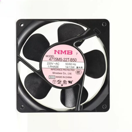NMB Fan 4715MS-22T-B50 AC 220V 14/13W 120*120*38mm UPS Power Supply Cooling Fan