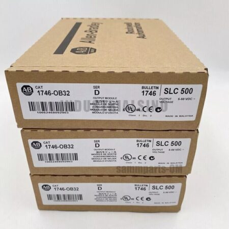 New For 1746-OB32 For Allen Bradley Ser D Factory Sealed SLC 500 Output Module