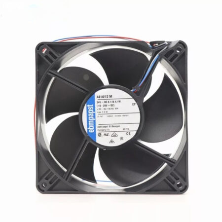 New For Ebmpapst 4414/12M 24V 0.17A 4.1W 120*120*38mm 3-Wire Axial Cooling Fan