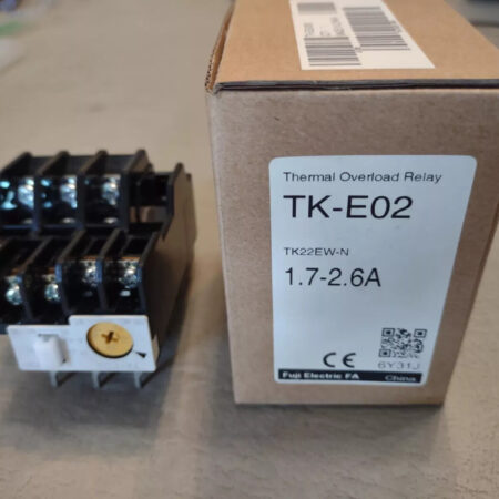 One New Fuji TK-E02 1.7-2.6A Thermal Overload Relay