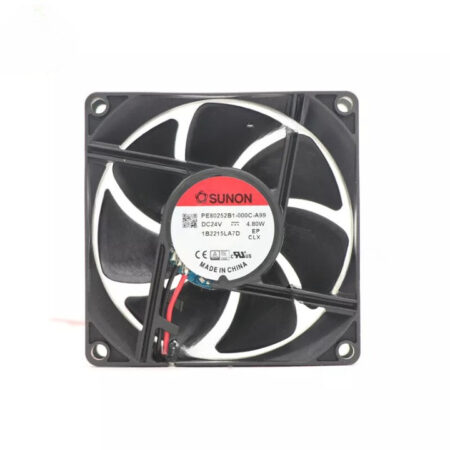 PE80252B1-000C-A99 SUNON DC 24V 4.8W 80*80*25MM Large Air Volume Cooling Fan