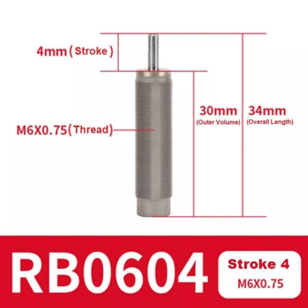 RBC Pneumatic Hydraulic Oil Pressure Buffer RB0604