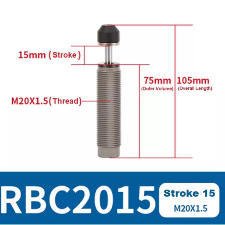 RBC Pneumatic Hydraulic Oil Pressure Buffer RBC2015