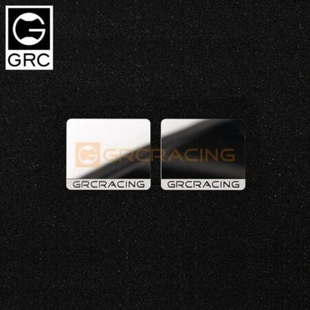 RC SCX6 Wrangler Car Shell Lens Stainless Steel Reflective Rearview Lens