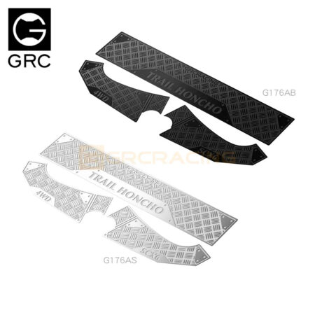 Stainless Steel Diamond Decorative Sheets for Axial SCX6 Honcho Bumper Upgrade