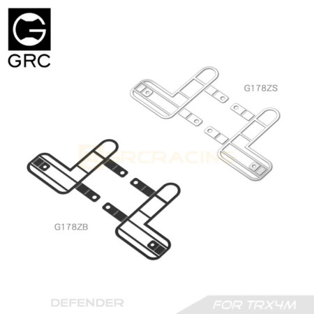 Stainless Steel Taillight Cover for TRX4M Defender Upgrade Option Parts