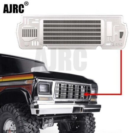 Trax Trx-4 Mustang Bronco Cooling Decoration Metal Heat Sink 1/10 Rc