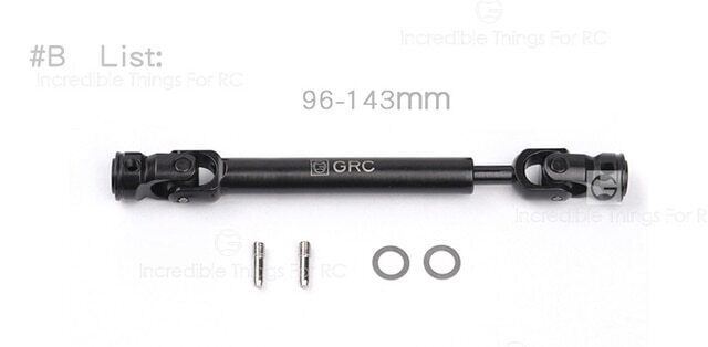 Metal Steel Transmission Driver Shaft GRC G2 CVD 45-143mm 1/10 RC Car Parts New - Image 10