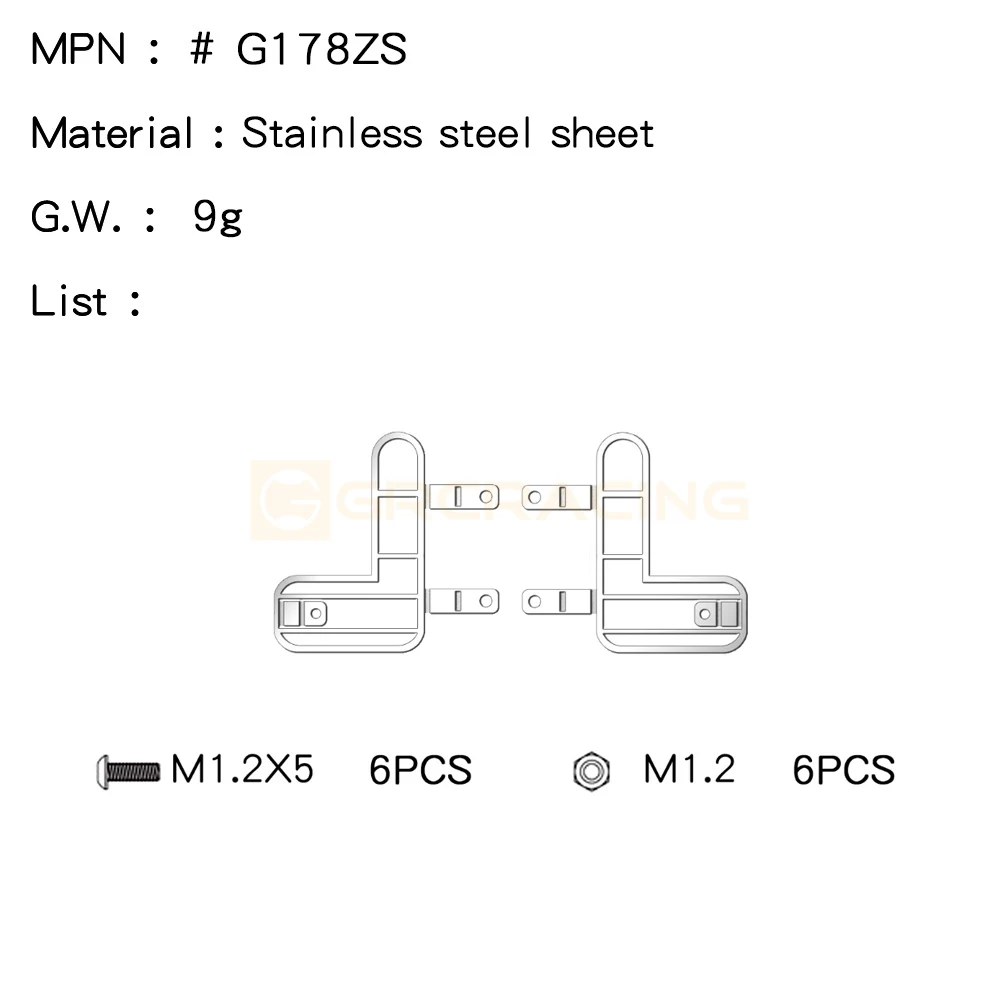 Stainless Steel Taillight Cover for TRX4M Defender Upgrade Option Parts - Image 4