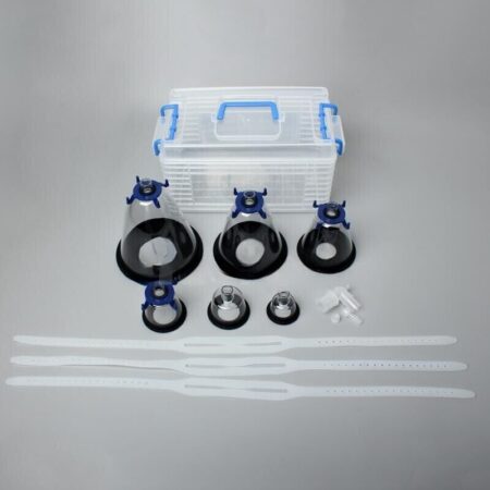 Veterinary Anesthesia Inhalation Oxygen Mask For Small Animal Pet Nebulization