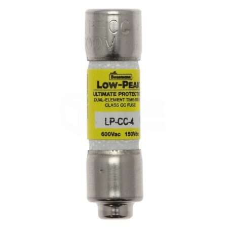 10PCS BUSSMANN LP-CC-4 (4 AMP) 600Vac Fast-Acting Fuse