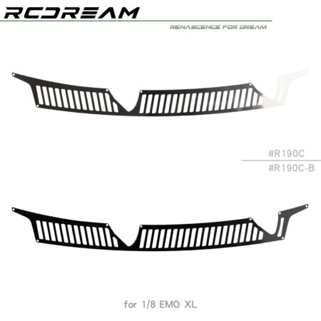 1/8 Air Intake Grilles Radiator Grid Decorative Sheets for Crossrc RC Truck E...