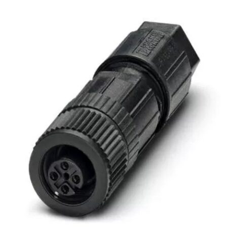1PC FOR Phoenix Contact SACC-M12FS-4PL Connector M12 Socket 4-Pin