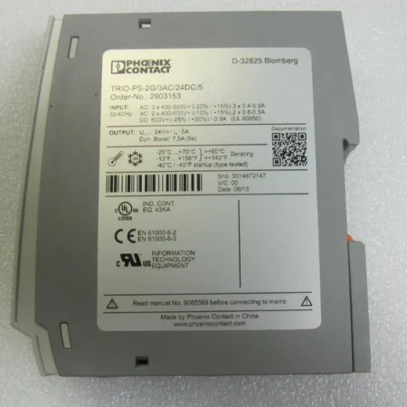 1PC NEW PHOENIX CONTACT POWER SUPPLY TRIO-PS-2G/3AC/24DC/5 2903153