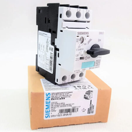 1PCS New Siemens 3RV1021-0HA10 Motor breaker 0.18kW 690VAC Mounting