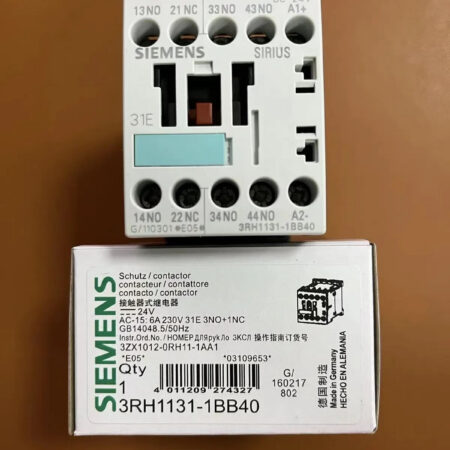 1PCS Siemens 3RH1131-1BB40 3RH11311BB40 Contactor New
