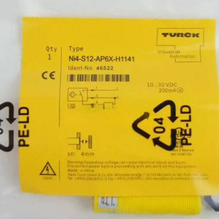1pc New for TURCK NI4-S12-AP6X-H1141 Inductive Sensor Proximity Switch #G
