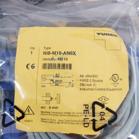 1pcs Turck NI8-M18-AN6X Proximity Switch Sensor