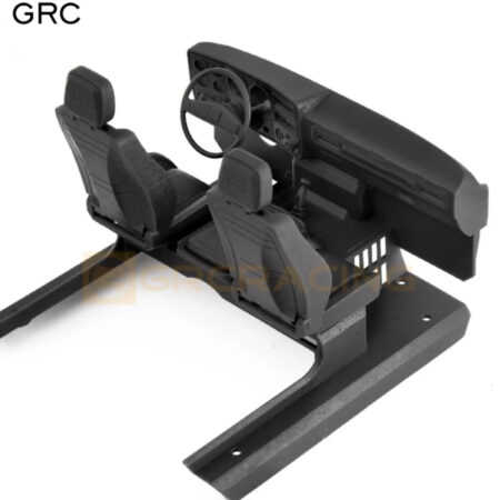 3D Printed Interior Dashboard Seat W/Cooling Fan for TRX4M K10 TRX4MT K10