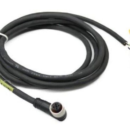 Danfoss M12 female angle connector cable 2m for valve ETS 034G7073