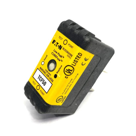 FOR BUSSMANN TCF50 Dual Element Time Delay Cube Fuse 50A 600 VAC