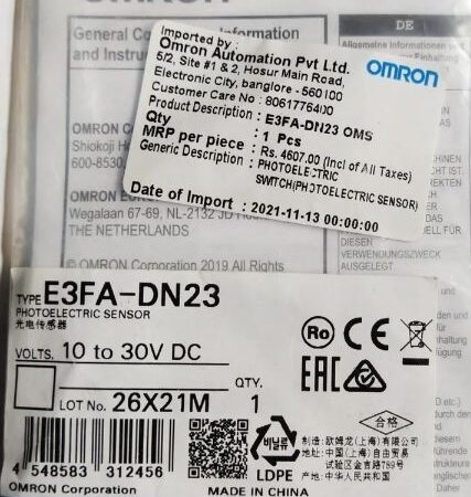 FOR E3FA-DN23 New Photoelectric Sensor Switch