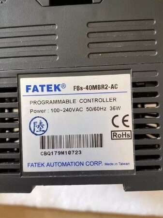 FOR FATEK New FBs-40MBR2-AC PLC