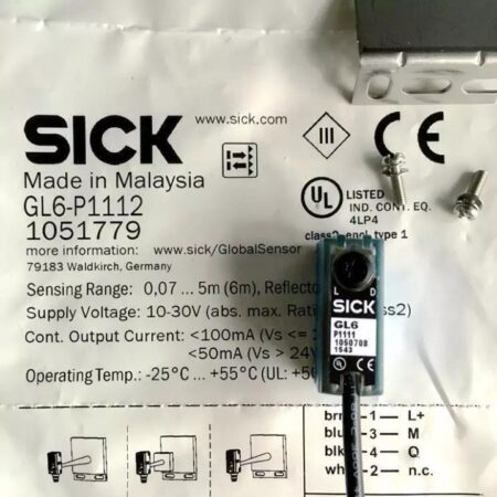 FOR GL6-P1112 1051779 New Photoelectric Sensor Switch