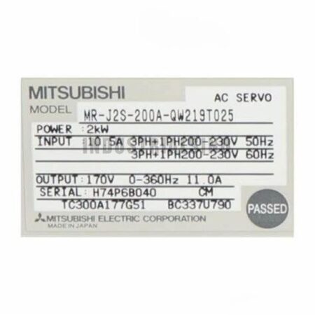 FOR MITSUBISHI MR-J2S-200A-QW219T025 New Servo Drive