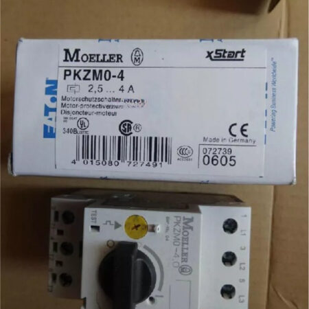 New Eaton Moeller PKZM0-4 2.5-4A Circuit Breaker PKZM04