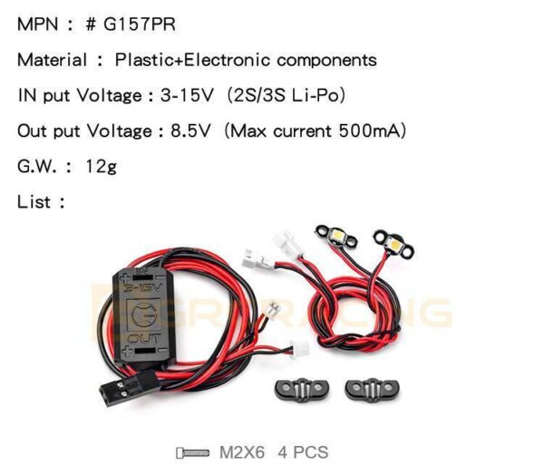 Pro Version 1w Light Source Suitable For Grc Square Round Spotlight Highlight - Image 6
