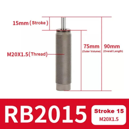 RBC Pneumatic Hydraulic Oil Pressure Buffer RB2015