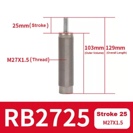 RBC Pneumatic Hydraulic Oil Pressure Buffer RB2725
