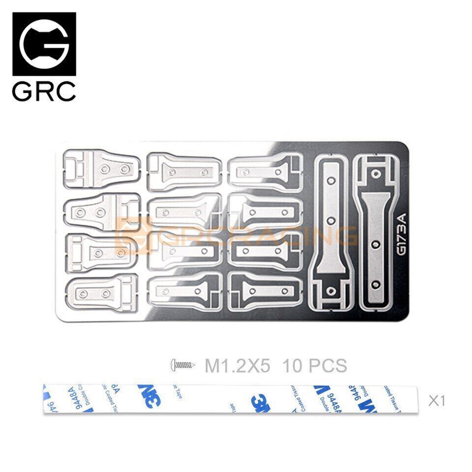 RC Car SCX6 Wrangler Whole Vehicle Metal Hinge Decorative Piece Retrofit - Image 5