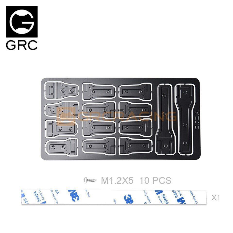 RC Car SCX6 Wrangler Whole Vehicle Metal Hinge Decorative Piece Retrofit - Image 7