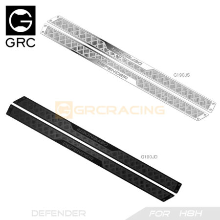 Stainless Steel Side Pedal Decoration Chequered Plates for H8H Defender