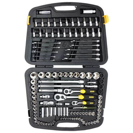 Stanley 91-931 Master Tool Set 120 Pieces of 1/4 3/8 1/2 Inch